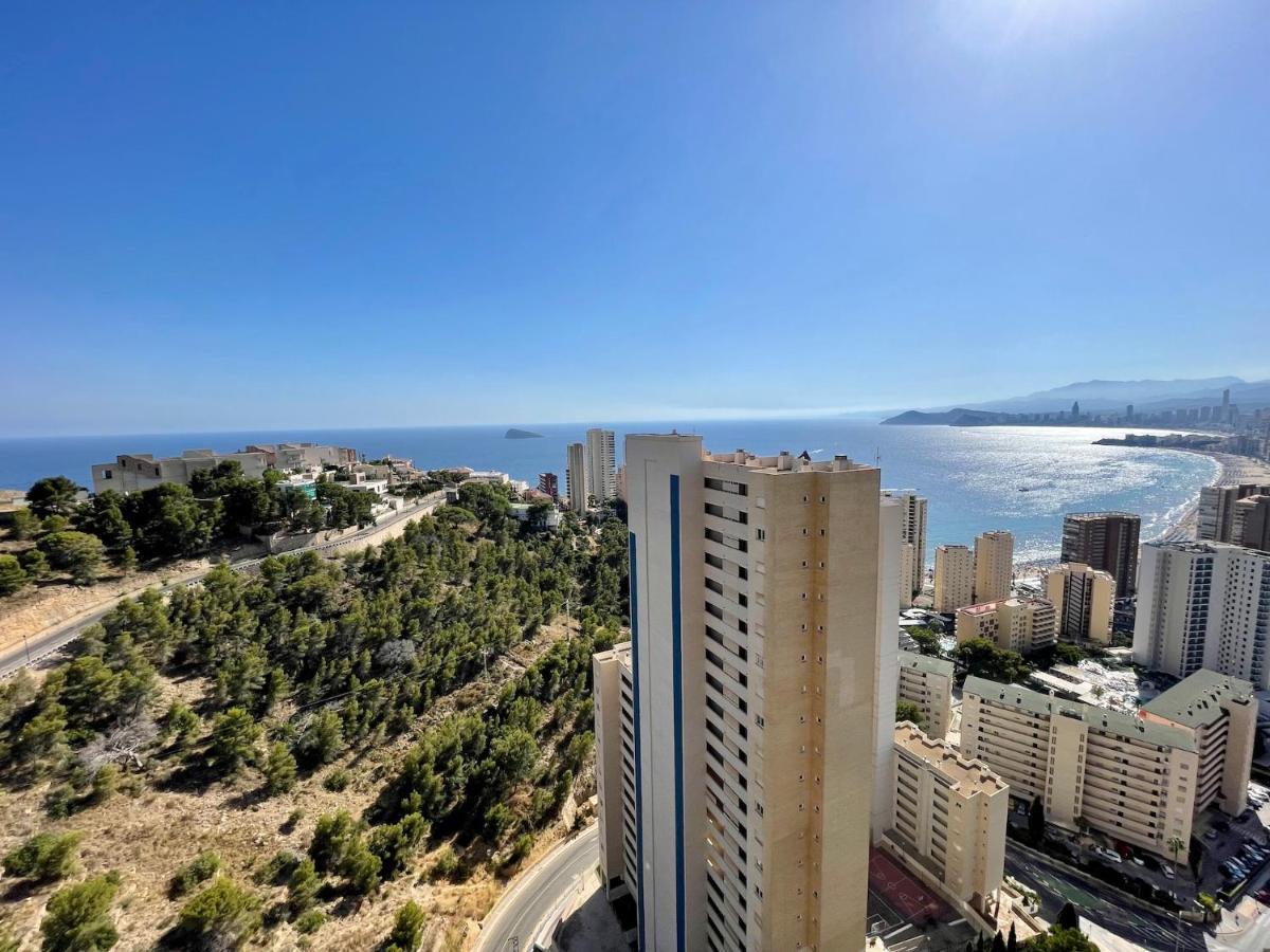Lujoso Apartamento Con Vistas Al Mar En Mirador Del Mediterraneo By Gestaltur Benidorm Luaran gambar