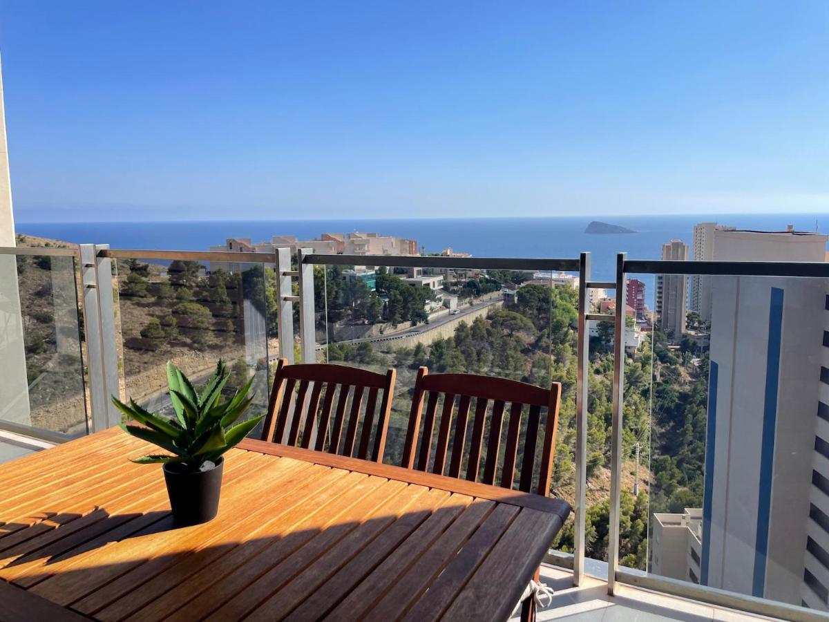Lujoso Apartamento Con Vistas Al Mar En Mirador Del Mediterraneo By Gestaltur Benidorm Luaran gambar