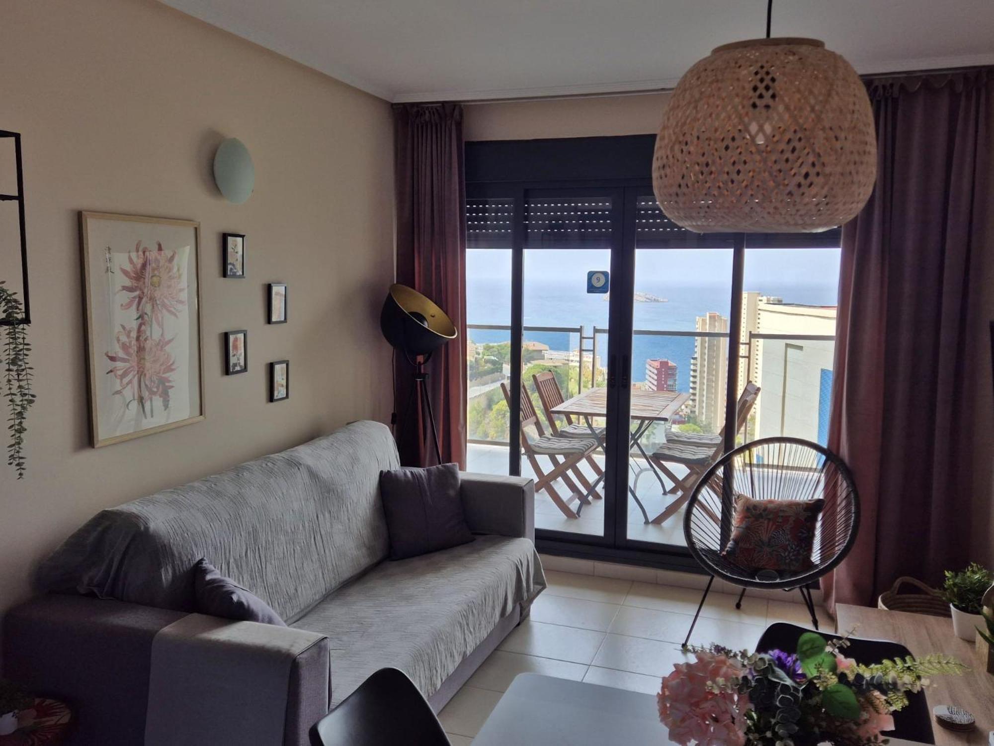 Lujoso Apartamento Con Vistas Al Mar En Mirador Del Mediterraneo By Gestaltur Benidorm Luaran gambar